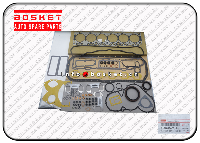 Engine Overhaul Gasket Set Suitable for ISUZU 1878116285 1-87811628-5 