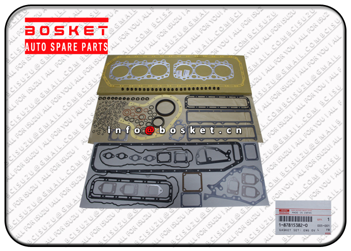 1878153820 1-87815382-0 Engine Overhaul Gasket Set Suitable for ISUZU 6RB1 