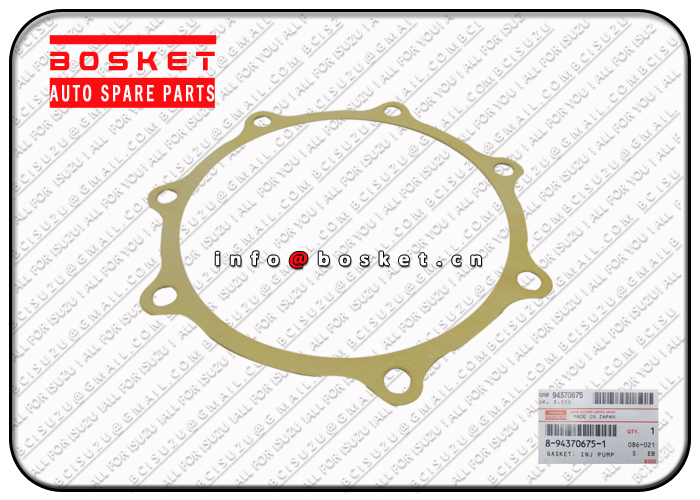 Injection Pump Gasket Suitable for ISUZU 6BG1 8943706751 8-94370675-1 