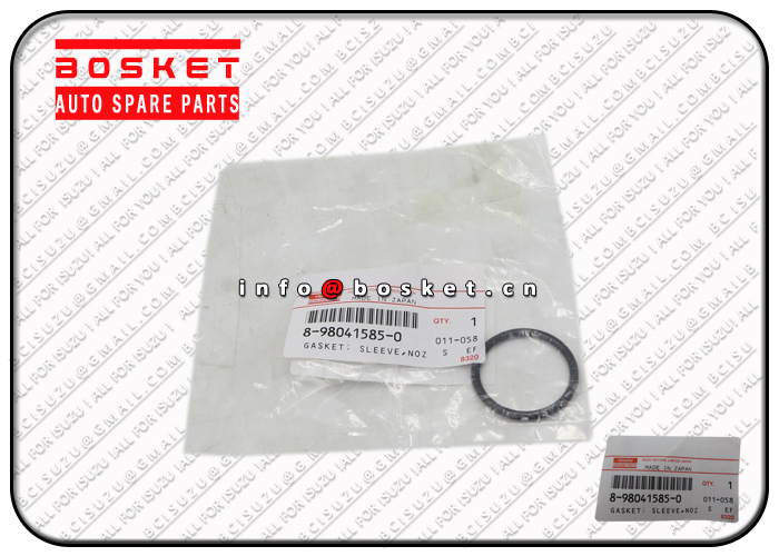 Nozzle Holder Sleeve Gasket Suitable For ISUZU CVZ 8-98041585-0 8980415850 