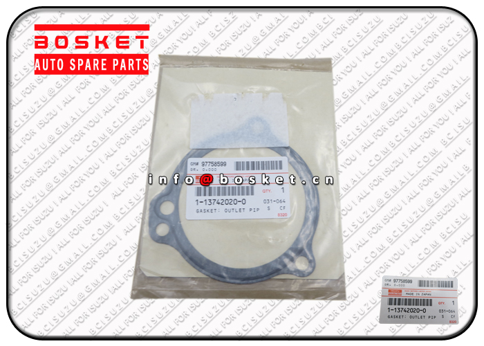 ISUZU CXZ81K Outlet Gasket 1137420200 1-13742020-0 