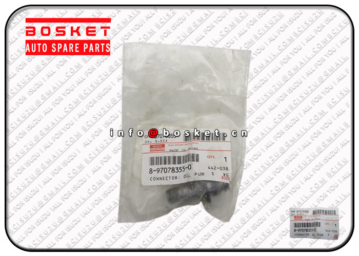 8970783550 8-97078355-0 Oil Connector Suitable for ISUZU JT 