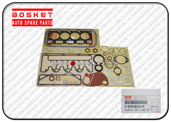 Engine Overhaul Gasket Set ISUZU 5-87818222-0 5878182220