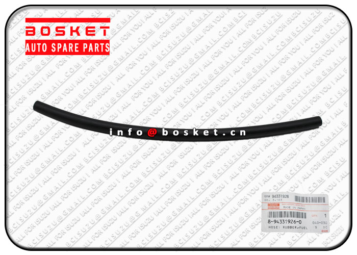 Fuel Leak Rubber Hose Suitable for ISUZU XD 8-94331926-0 8943319260