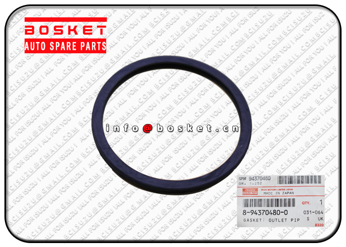 Outlet Pipe To Housing Gasket Suitable for ISUZU FRR FSR FTR 8-94370480-0 8943704800