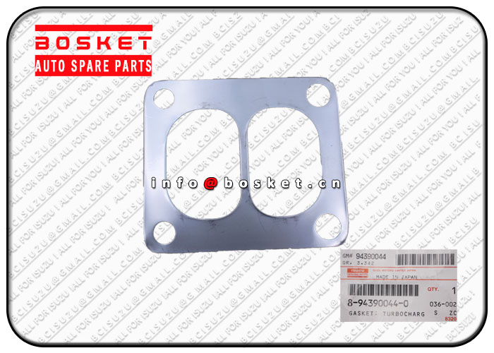 8-94390044-0 8943900440 Turbocharger To Exhaust Manif Gasket Suitable for ISUZU FRR FSR 6HK1 