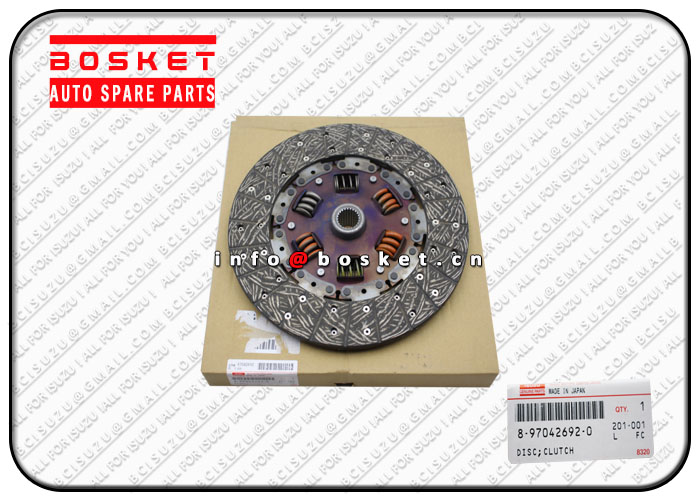 8-97042692-0 8970426920 Clutch Disc Suitable for ISUZU 4BD1