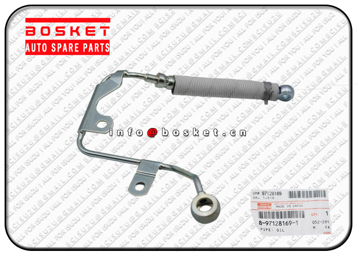 8-97128169-0 8-97118963-1 8971281690 8971189631 Oil Pipe Suitable for ISUZU 