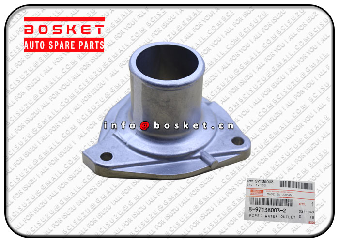 Water Outlet Pipe Suitable for ISUZU TCM 6BD1 8-97138003-2 1-13713037-0 8971380032 1137130370