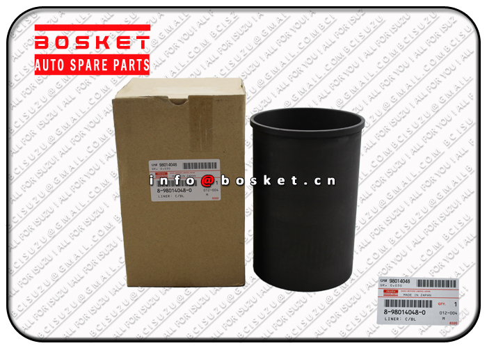 8980140480 8-98014048-0 Cylinder Block Liner Suitable for ISUZU 4HG1