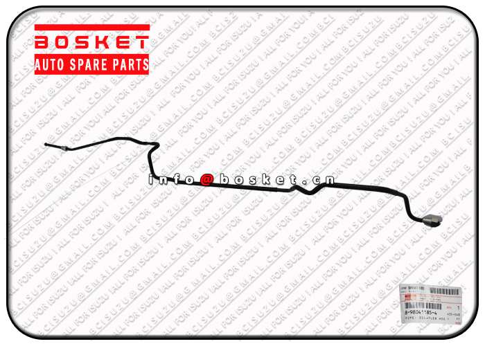 8980411854 8-98041185-4 Flexible Hose to Strg Unit Oil Pipe Suitable for ISUZU NPR