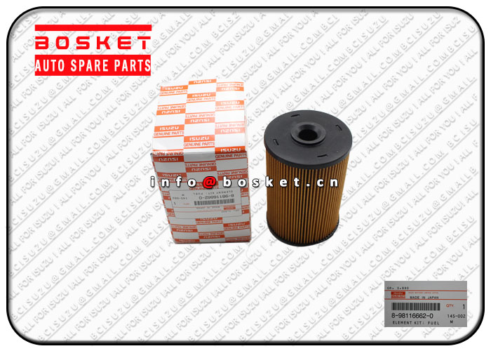 8981166620 8-98116662-0 Fuel Filter Element Kit Suitable for ISUZU 6WG1