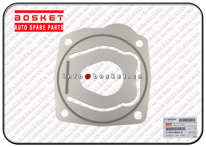 1191190450 1-19119045-0 Air Compressor Gasket Suitable for ISUZU FVZ34