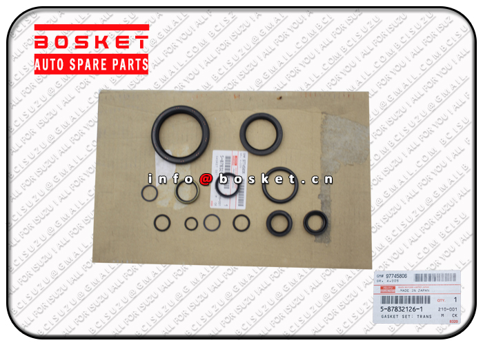 5878321261 5-87832126-1 Transmission Overhaul Gasket Set Suitable for ISUZU 4HK1-T FRR