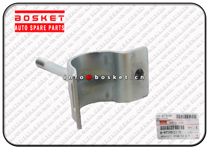 8971707510 8-97170751-0 Upper Stab To Body Bracket Suitable for ISUZU NHR NKR