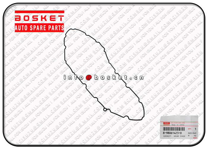 8980614230 8-98061423-0 Gear Case To Cover Gasket Suitable for ISUZU CYZ 