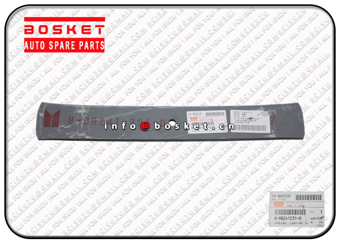 8982412310 8980943950 8-98241231-0 8-98094395-0 Rear Sub Number 5 Leaf Spring Suitable for ISUZU NPR