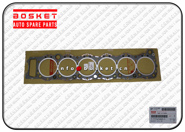 1111412652 1-11141265-2 Cylinder Head Gasket Suitable for ISUZU CXZ51 6WF1