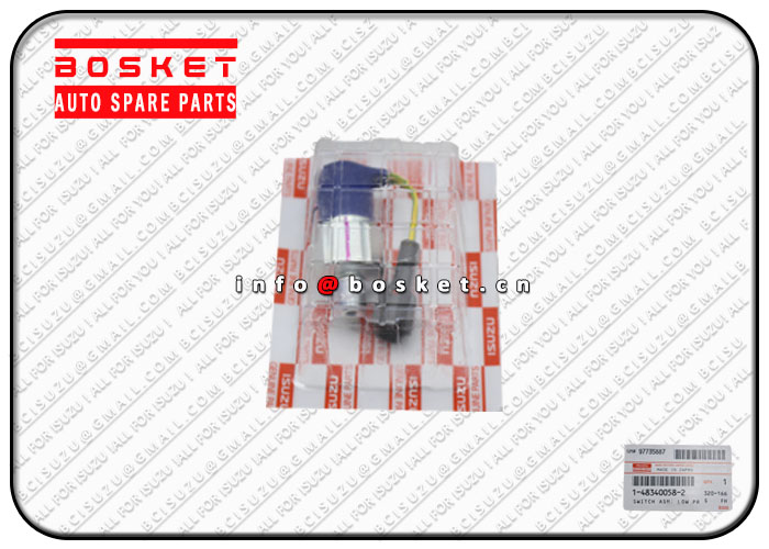 1483400582 1483400450 1-48340058-2 1-48340045-0 Main Tank Low Pressure Switch Assembly Suitable for 