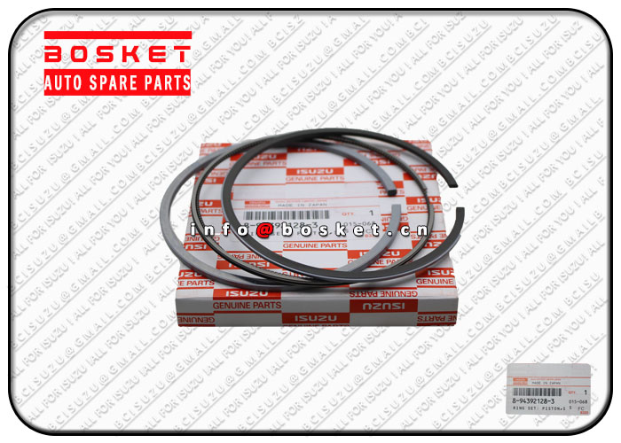 8943921283 8-94392128-3 Standard Piston Ring set Suitable for ISUZU FRR FSR