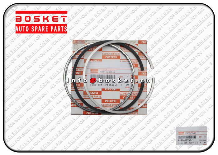 8976035331 8-97603533-1 Standard Piston Ring Set Suitable for ISUZU FSR FRR