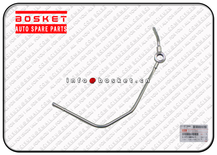 8971188941 8-97118894-1 Fuel Filter Leak Off Fuel Pipe Suitable for ISUZU NPR NKR