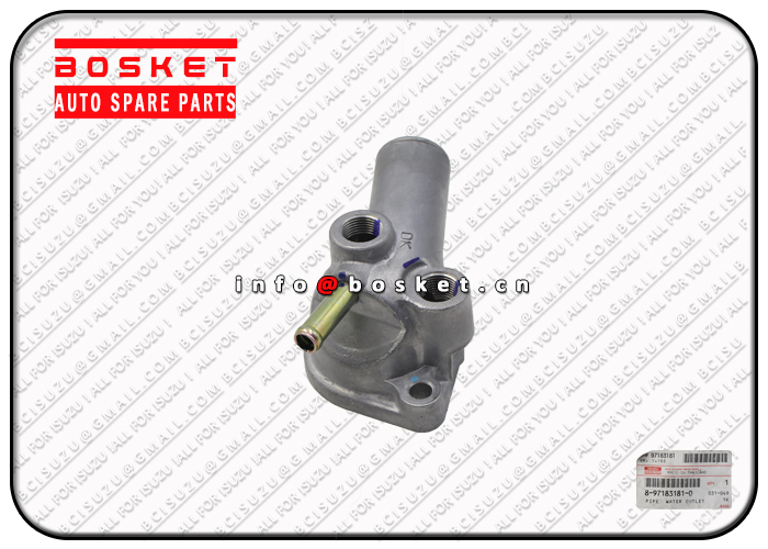 8971831810 8981265720 8-97183181-0 8-98126572-0 Water Outlet Pipe Suitable for ISUZU UCS55 4JB1T