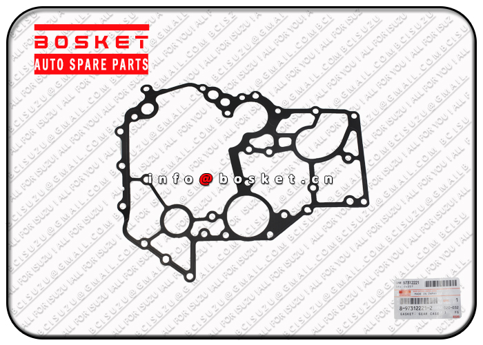 8973122212 8-97312221-2 Gear Case To Cylinder Block Gasket Suitable for ISUZU 4JJ1T TFS