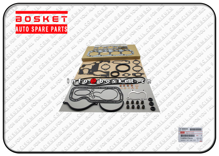 5878114710 5878127266 5-87811471-0 5-87812726-6 Engine Overhaul Gasket Set Suitable for ISUZU TFS