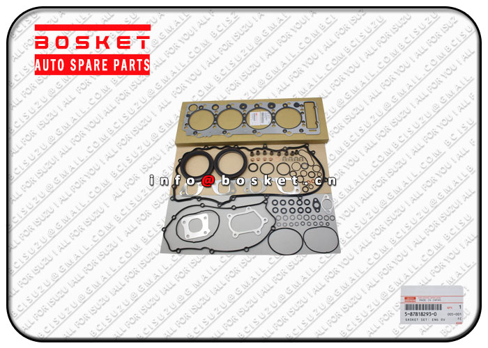 5878182930 5-87818293-0 Engine Overhaul Gasket Set Suitable for ISUZU NPR