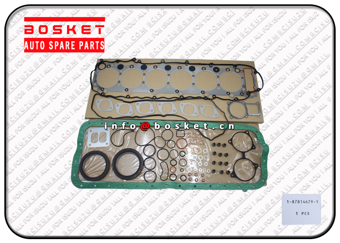 1878146791 1878120230 1-87814679-1 1-87812023-0 Engine Overhaul Gasket Set Suitable for ISUZU FRR