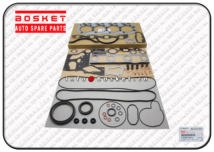 5878151834 5-87815183-4 Engine Overhaul Gasket Set Suitable for ISUZU TFS