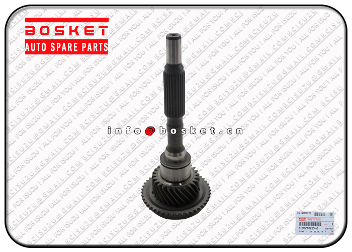 8982102250 8-98210225-0 Transmission Top Gear Shaft Suitable for ISUZU TFS