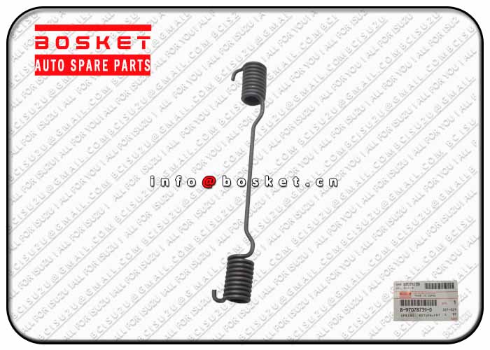 8970787390 8-97078739-0 Front Brake Shoe Return Spring Suitable for ISUZU NKR NPR