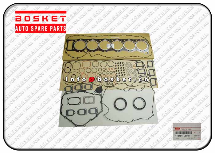 1878144370 1878137561 1-87814437-0 1-87813756-1 Engine Overhaul Gasket Set Suitable for ISUZU