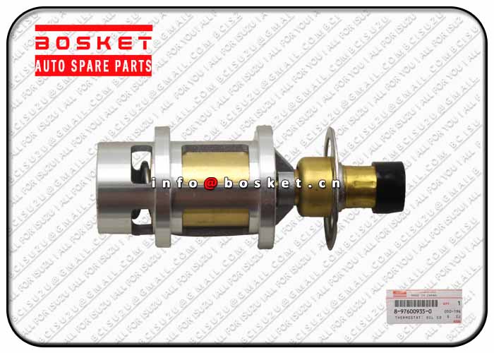 8976009350 8943948154 8-97600935-0 8-94394815-4 Oil Cooler Thermostat Suitable for ISUZU FVR34 6HK1