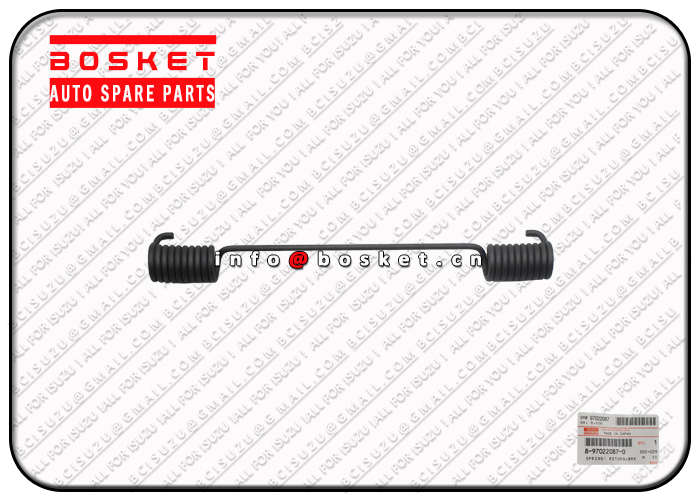 8970220870 8-97022087-0 Brake Shoe Return Spring Suitable for ISUZU 4HF1 NPR