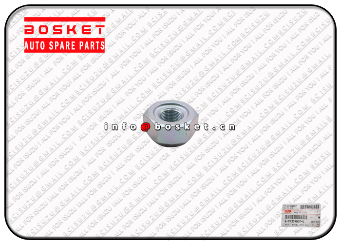 8973598070 8-97359807-0 Front Axle Wheel Nut Suitable for ISUZU 4HE1TC NKR NPR 