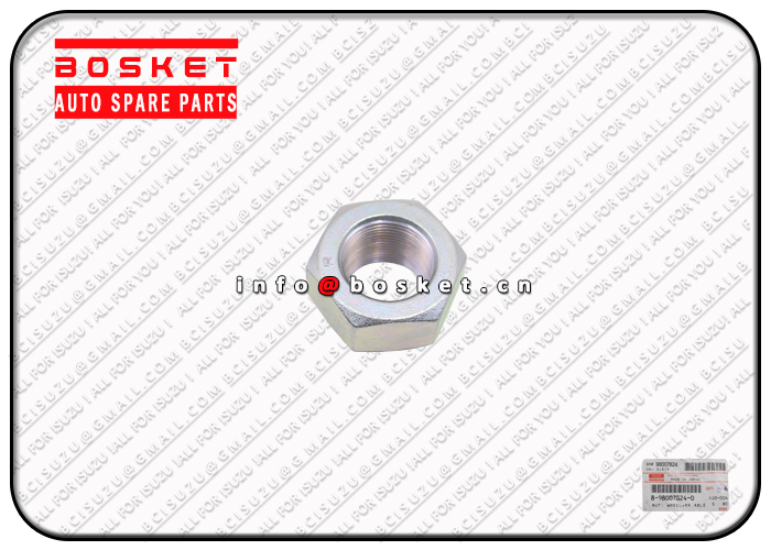 8980078240 8-98007824-0 Rear Axle Wheel Nut Suitable for ISUZU NQR71 4HG1