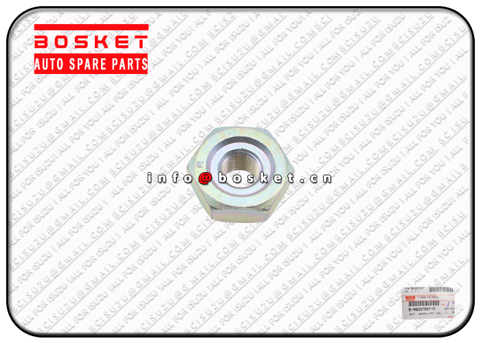 8980079070 8943651470 8-98007907-0 8-94365147-0 Front Axle Wheel Nut Suitable for ISUZU NPR71 4HG1