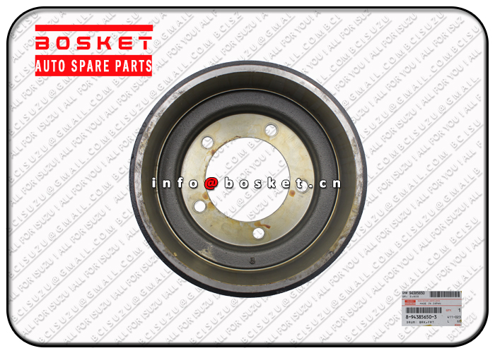 8-94385650-3 8943856503 Front Brake Drum Suitable for ISUZU NKR 