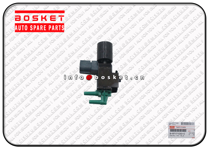 8-97171030-0 1-84600359-0 8971710300 1846003590 EGR Control Vacuum Valve Suitable for ISUZU NKR77 4J