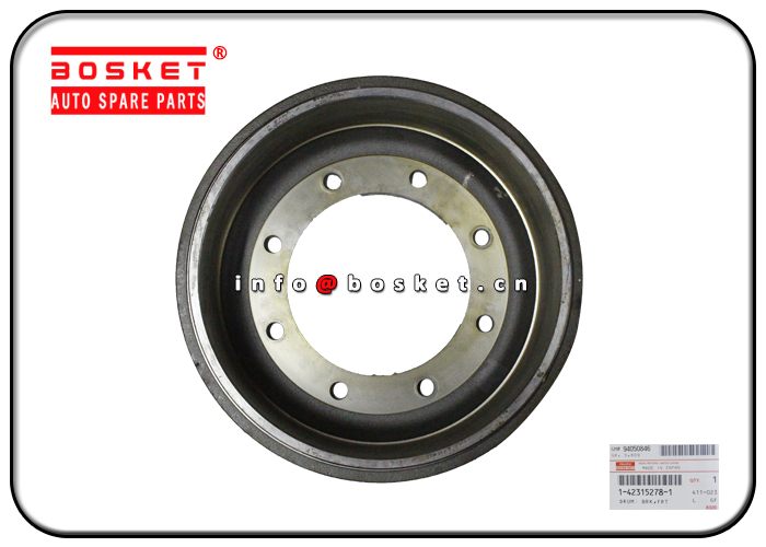 1-42315278-1 1423152781 Front Brake Drum Suitable for ISUZU FSR 