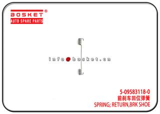 5-09583118-0 5095831180 Brake Shoe Return Spring Suitable for ISUZU 4BD1 NPR59 