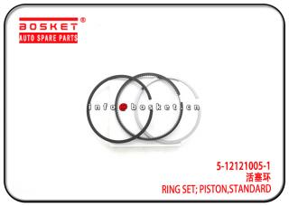 5-12121005-1 5121210051 Standard Piston Ring Set Suitable for ISUZU 6BD1 