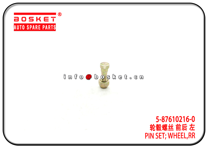 5-87610216-0 5876102160 Rear Wheel Pin Set Suitable for ISUZU QKR NKR