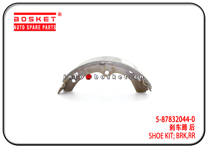 5-87832044-0 587832044 Rear Brake Shoe Kit Suitable for ISUZU 4HK1-T NKR 