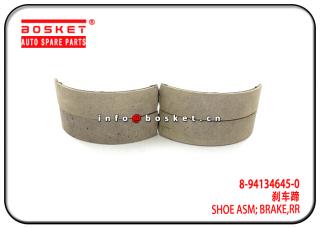 8-94134645-0 8941346450 Rear Brake Shoe Assembly Suitable for ISUZU 4JA1 NHR54 