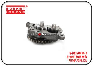 8-94390414-3 L210-0029M 8943904143 L2100029M Oil Pump Assembly Suitable for ISUZU 6HK1 FSD FVZ 