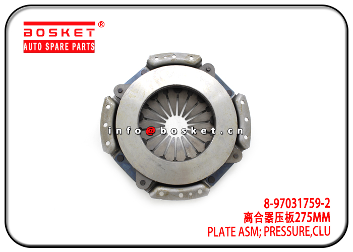 8-97031759-2 8-94333157-0 8970317592 8943331570 Clutch Pressure Plate Assembly Suitable for ISUZU 4B